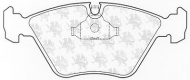 Комплект тормозных колодок QH Benelux BP473