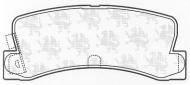 Комплект тормозных колодок QH Benelux BP489