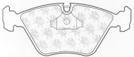 Комплект тормозных колодок QH Benelux BP555