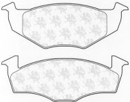 Комплект тормозных колодок QH Benelux BP971