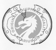Комлект тормозных накладок QH Benelux BS1097