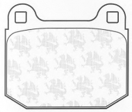Комплект тормозных колодок QH Benelux BP1255