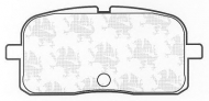 Комплект тормозных колодок QH Benelux BP1197