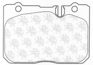 Комплект тормозных колодок QH Benelux BP1198