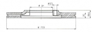 Тормозной диск QH Benelux BDC4585