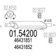 Амортизатор MTS 01.54200