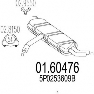 Амортизатор MTS 01.60476