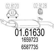 Амортизатор MTS 01.61630
