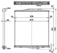 Теплообменник NRF 519702