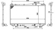Теплообменник NRF 53570