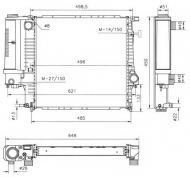 Теплообменник NRF 53849
