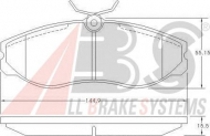 Комплект тормозных колодок A.B.S. 36861
