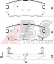 Комплект тормозных колодок A.B.S. 37583 OE