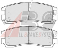 Комплект тормозных колодок A.B.S. 38508