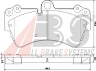 Комплект тормозных колодок A.B.S. P 85 065