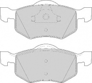 Комплект тормозных колодок NECTO FD7036A