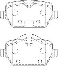 Комплект тормозных колодок NECTO FD7529A