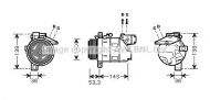 Компрессор AVA QUALITY COOLING BWAK321