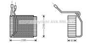 Испаритель AVA QUALITY COOLING FDV110