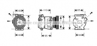 Компрессор AVA QUALITY COOLING FTK035