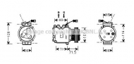 Компрессор AVA QUALITY COOLING HDAK009