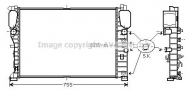 Теплообменник AVA QUALITY COOLING MSA2459