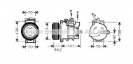 Компрессор AVA QUALITY COOLING MSK091