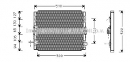 Конденсатор AVA QUALITY COOLING TO5244