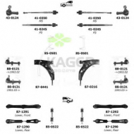 Подвеска колеса KAGER 80-0065
