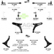 Подвеска колеса KAGER 80-1256