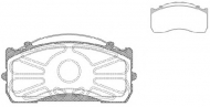 Комплект тормозных колодок KAWE JCA815.00