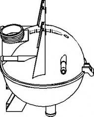 Резервуар TOPRAN 302 782