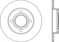 Тормозной диск OPEN PARTS BDR1022.10