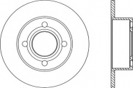 Тормозной диск OPEN PARTS BDR1025.10