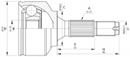 Шарнирный комплект OPEN PARTS CVJ5692.10