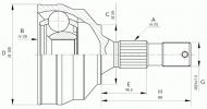 Шарнирный комплект OPEN PARTS CVJ5640.10