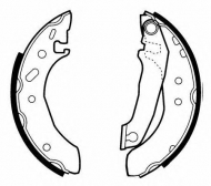 Комлект тормозных накладок Brake ENGINEERING SH2253
