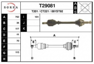 Вал EAI T29081