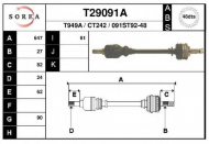 Вал EAI T29091A