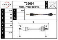 Вал EAI T39094