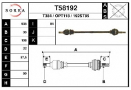 Вал EAI T58192