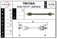 Вал EAI T68156A