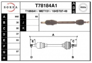 Вал EAI T78184A1