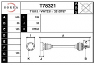 Вал EAI T78321