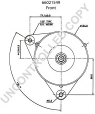 Генератор PRESTOLITE ELECTRIC 66021549
