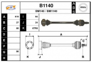 Вал SNRA B1140