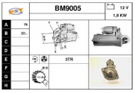 Стартер SNRA BM9005