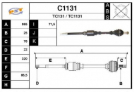 Вал SNRA C1131