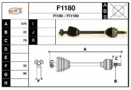 Вал SNRA F1180