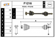 Вал SNRA F1216